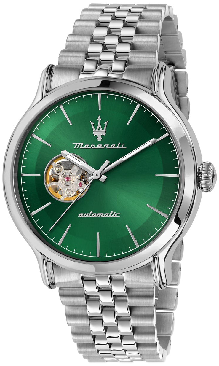 Maserati Herreklokke R8823118019 Epoca Grønn/Stål Ø42 mm