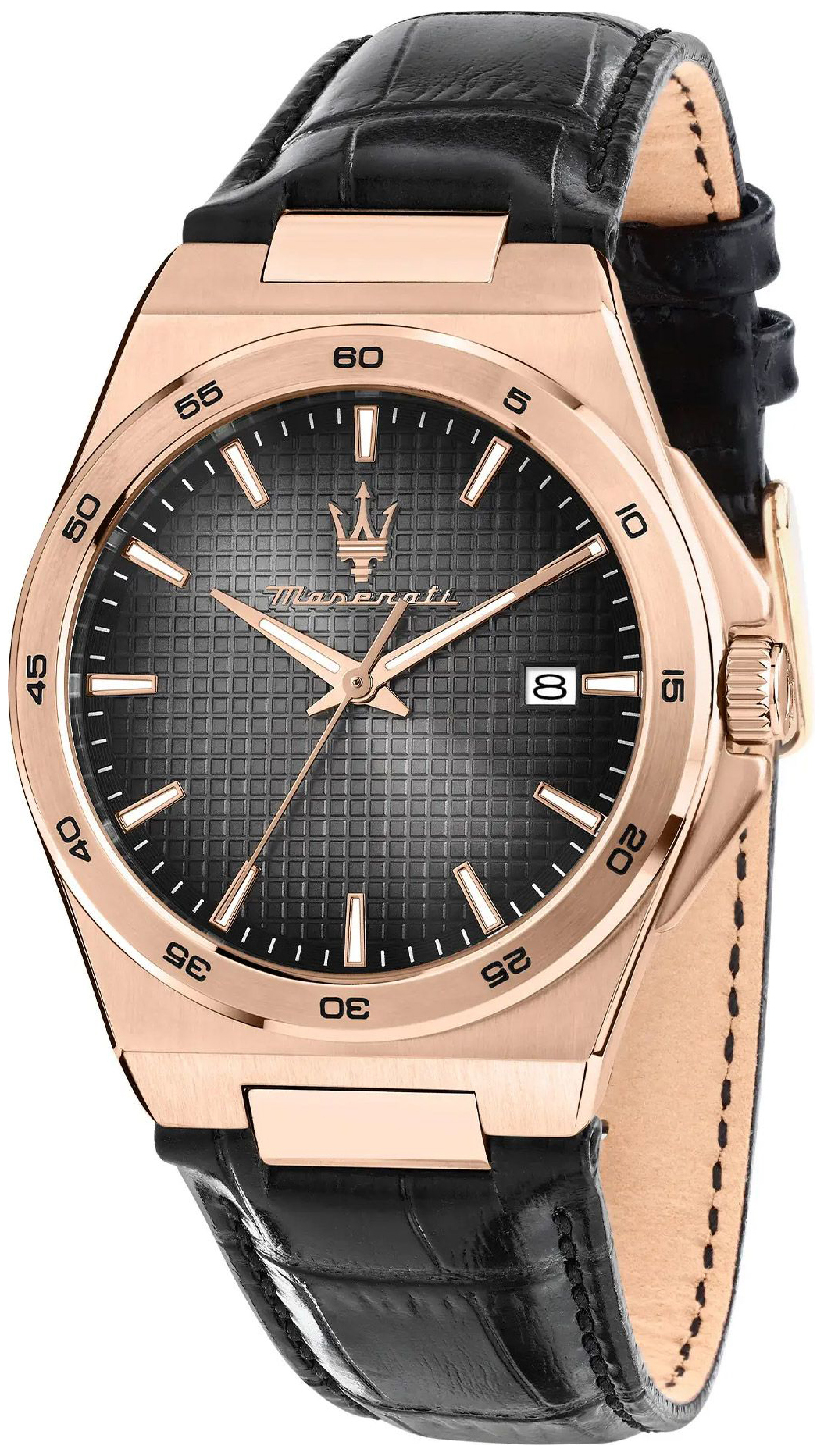 Maserati Herreklokke R8851153001 Velocita Grå/Lær Ø40 mm