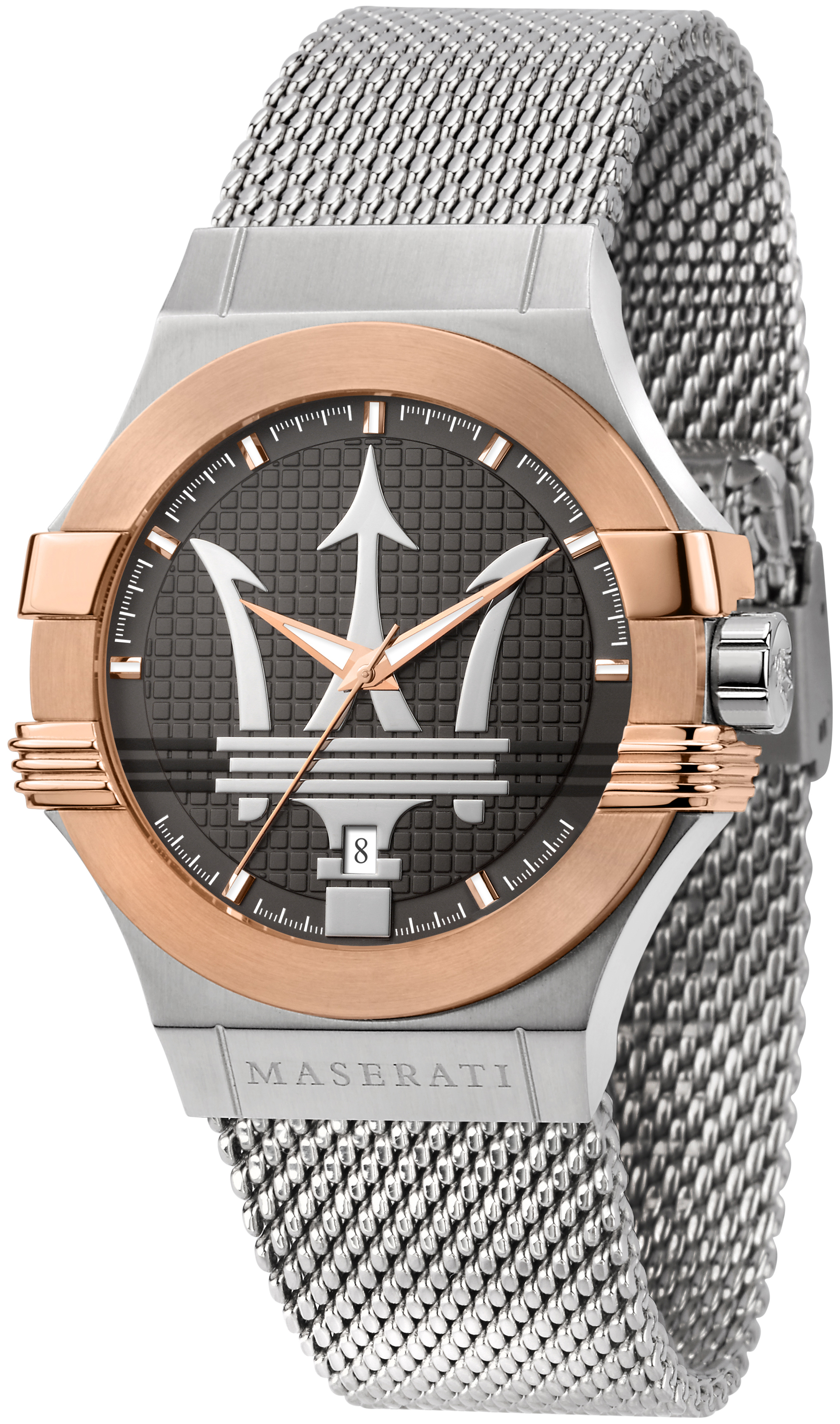 Maserati Herreklokke R8853108007 Potenza Sort/Stål Ø42 mm