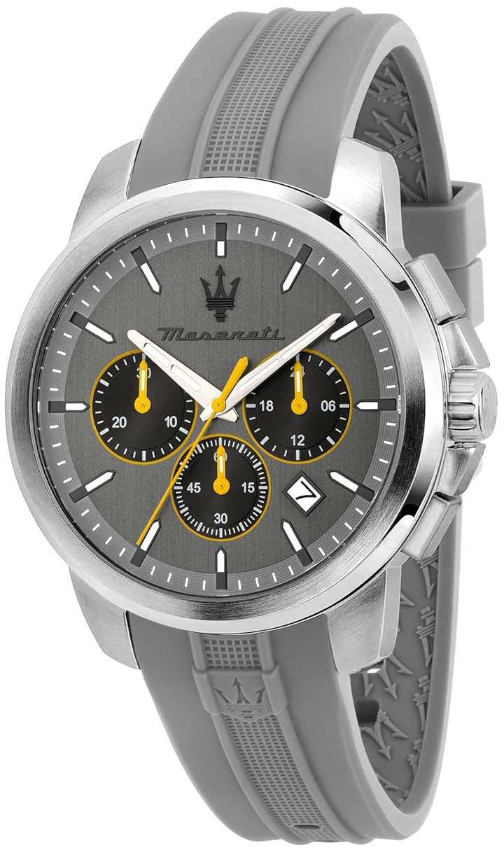 Maserati Herreklokke R8871621043 Successo Grå/Gummi Ø42 mm