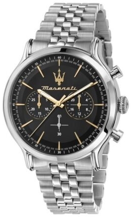 Maserati Herreklokke R8873618017 Epoca Sort/Stål Ø42 mm