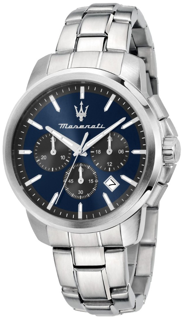 Maserati Herreklokke R8873621051 Successo Blå/Stål Ø42 mm
