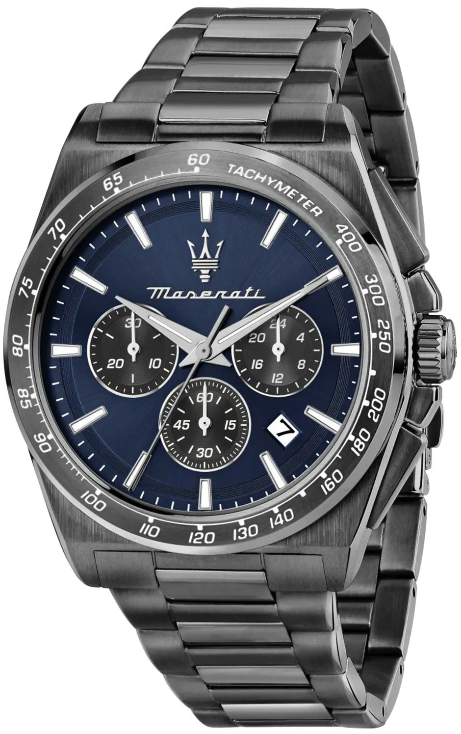 Maserati Herreklokke R8873652015 Velocita Slim Blå/Stål Ø43 mm