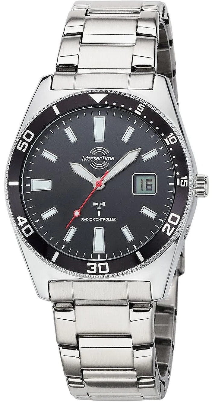 Master Time Herreklokke MTGA-10857-21M Classic Sort/Stål Ø42 mm