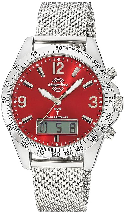 Master Time Herreklokke MTGA-10962-82M Sport Rød/Stål Ø42 mm