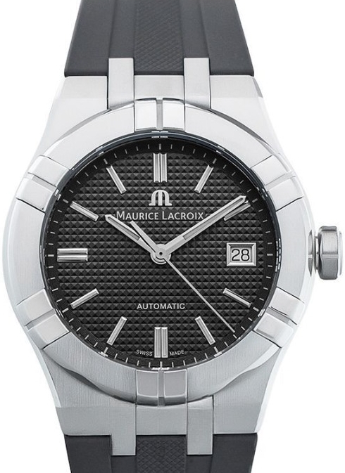 Maurice Lacroix Herreklokke AI6008-SS000-230-2 Aikon Grå/Gummi Ø42