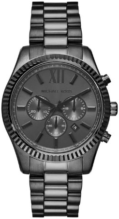 Michael Kors Herreklokke MK9154 Lexington Grå/Stål Ø44 mm