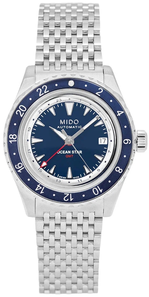 Mido Herreklokke M026.829.18.041.00 Ocean Star Blå/Tekstil Ø40.5 mm