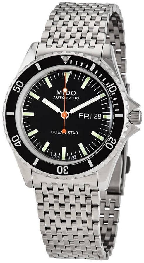 Mido Herreklokke M026.830.11.051.00 Ocean Star Sort/Stål Ø40.5 mm