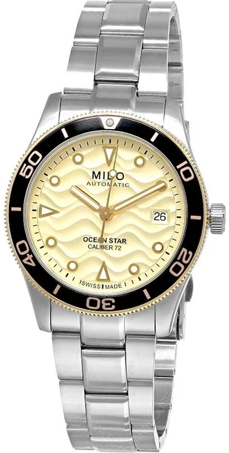 Mido Herreklokke M026.907.21.021.00 Ocean Star Champagnefarget/Stål