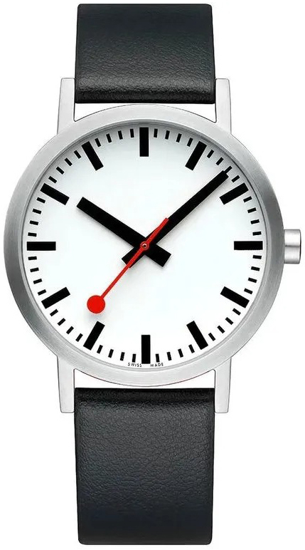 Mondaine A660.30360.16OMV Classic Hvit/Lær Ø40 mm