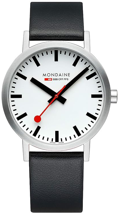 Mondaine A660.30360.16SBBV Classic Hvit/Lær Ø40 mm