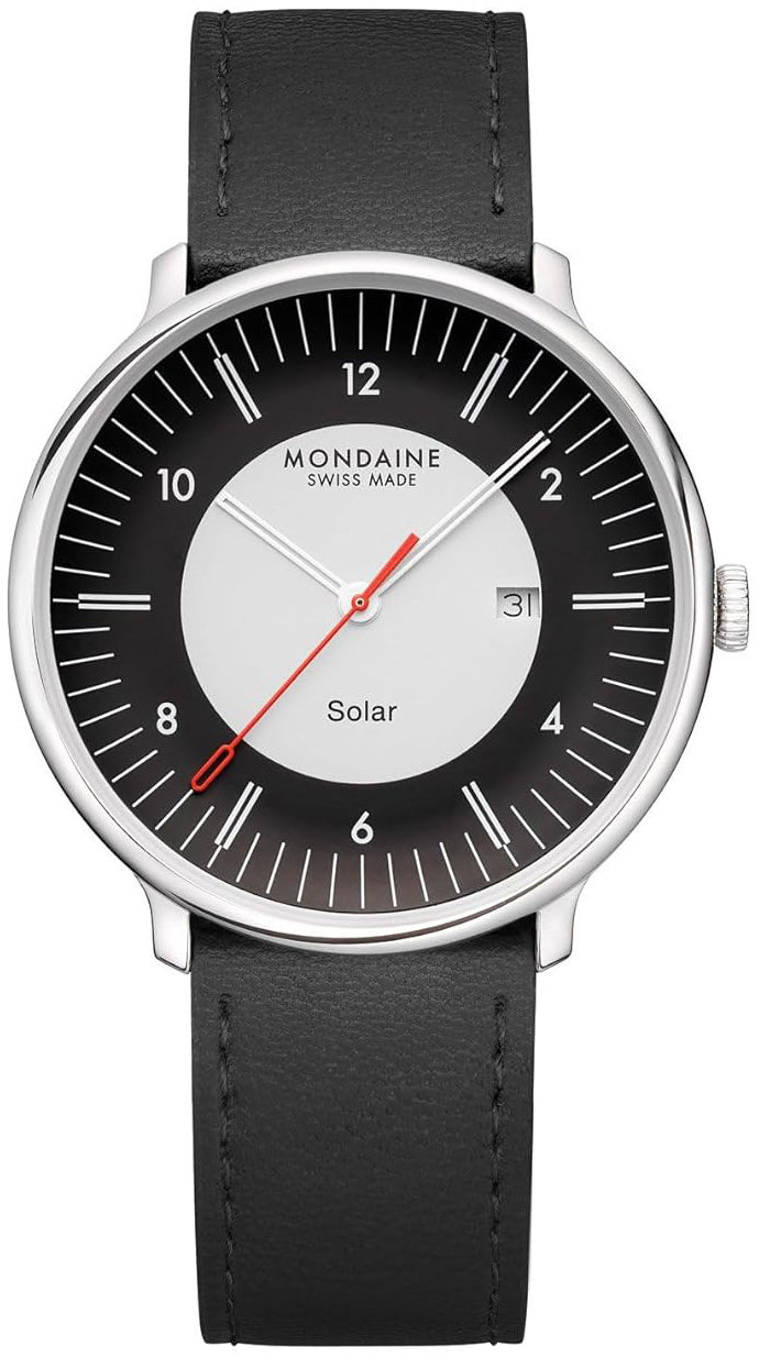 Mondaine Herreklokke MLE.41920.LBV Doppio Flerfarget/Lær Ø41 mm