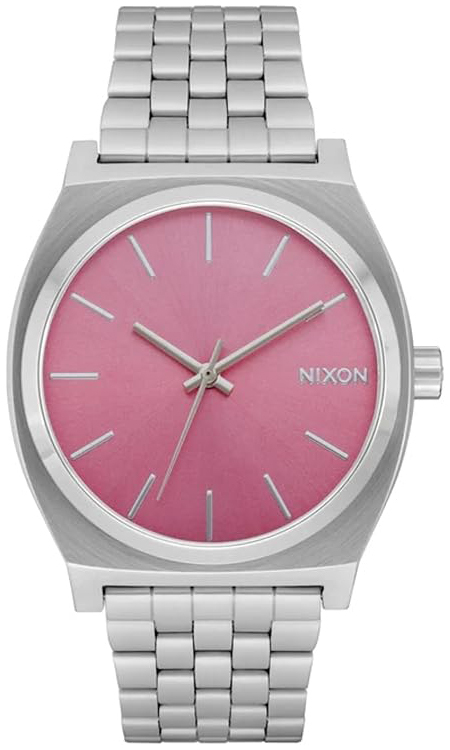 Nixon A045-2719-00 Time Teller Rosa/Stål Ø37 mm