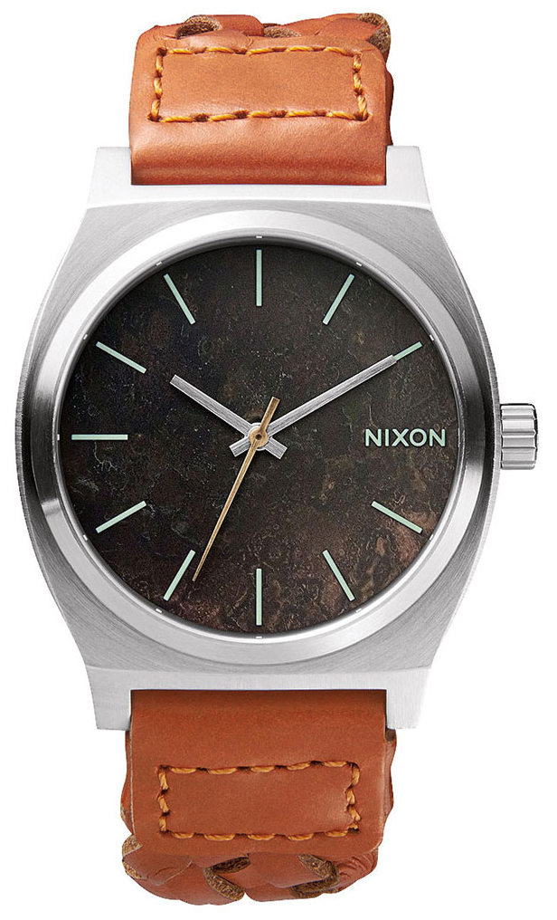Nixon The Time Teller A0451959-00 Brun/Lær Ø37 mm