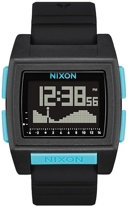 Nixon Herreklokke A1307-602-00 Base Tide Pro LCD/Gummi