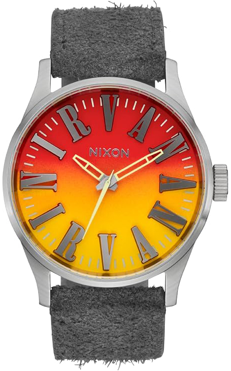 Nixon Herreklokke A1418-5274-00 Sentry Flerfarget/Lær Ø42 mm