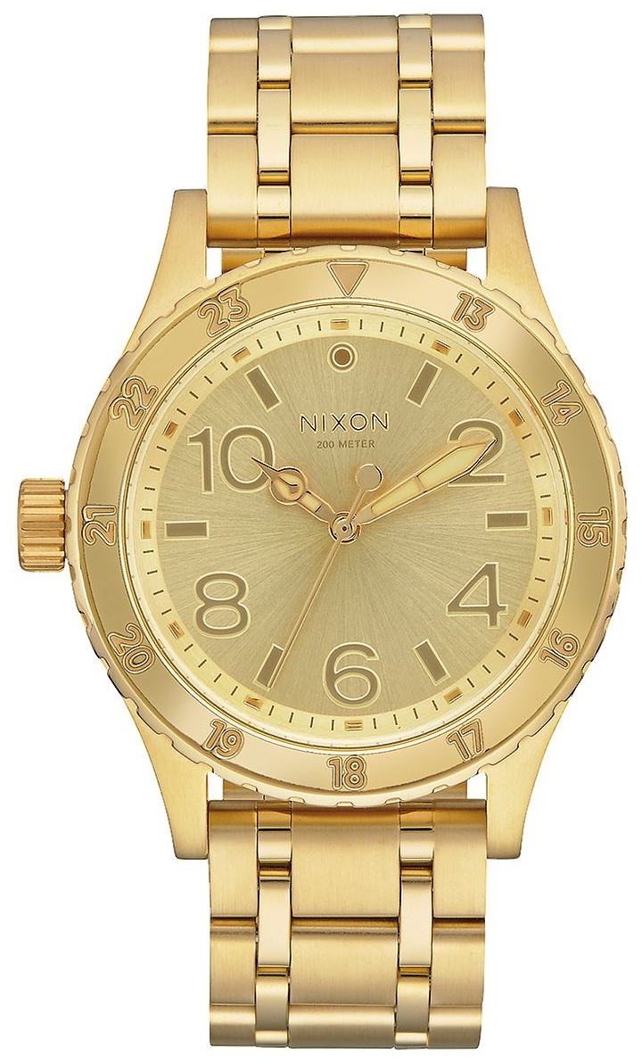 Nixon 99999 Dameklokke A410502-00 Gulltonet/Gulltonet stål Ø38 mm - Nixon