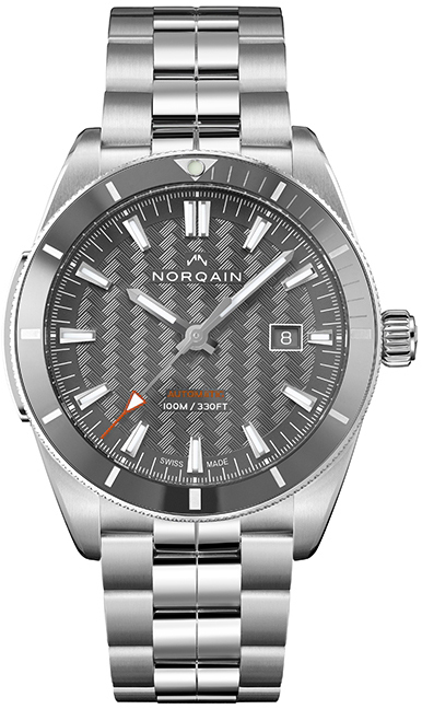 Norqain Herreklokke N1000C03A/G101/102S Adventure Grå/Stål Ø42 mm