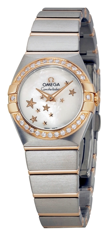 Omega Constellation Quartz 24mm Dameklokke 123.25.24.60.05.002 Stål