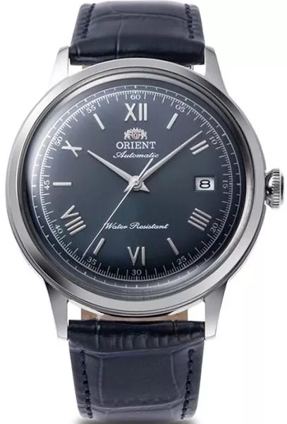 Orient Herreklokke RA-AC0024L30B Bambino Blå/Lær Ø40.5 mm