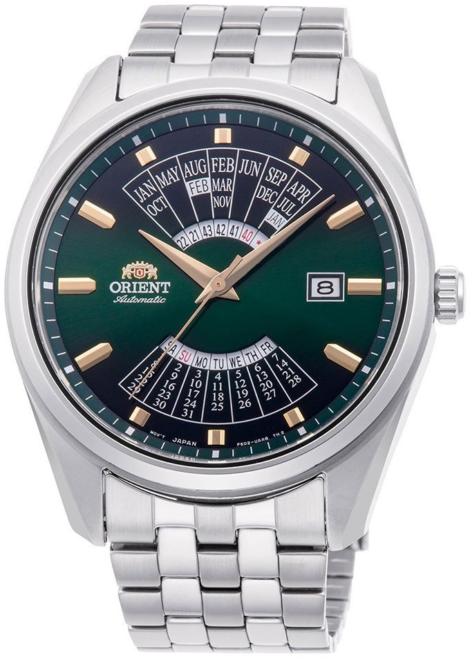 Orient Herreklokke RA-BA0002E30B Contemporary Grønn/Stål Ø44 mm