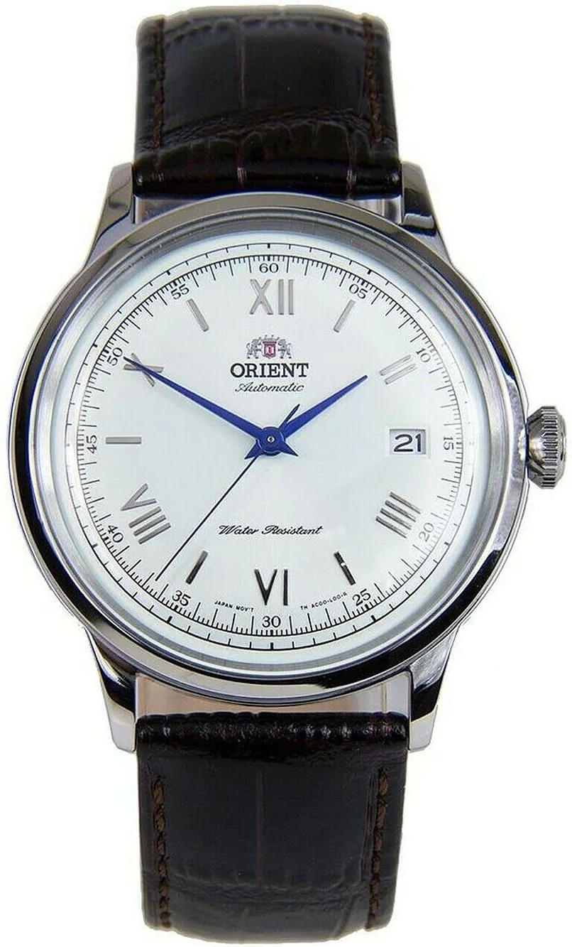 Orient Herreklokke TAC00009W0 Bambino 2nd Generation Hvit/Lær Ø41 mm