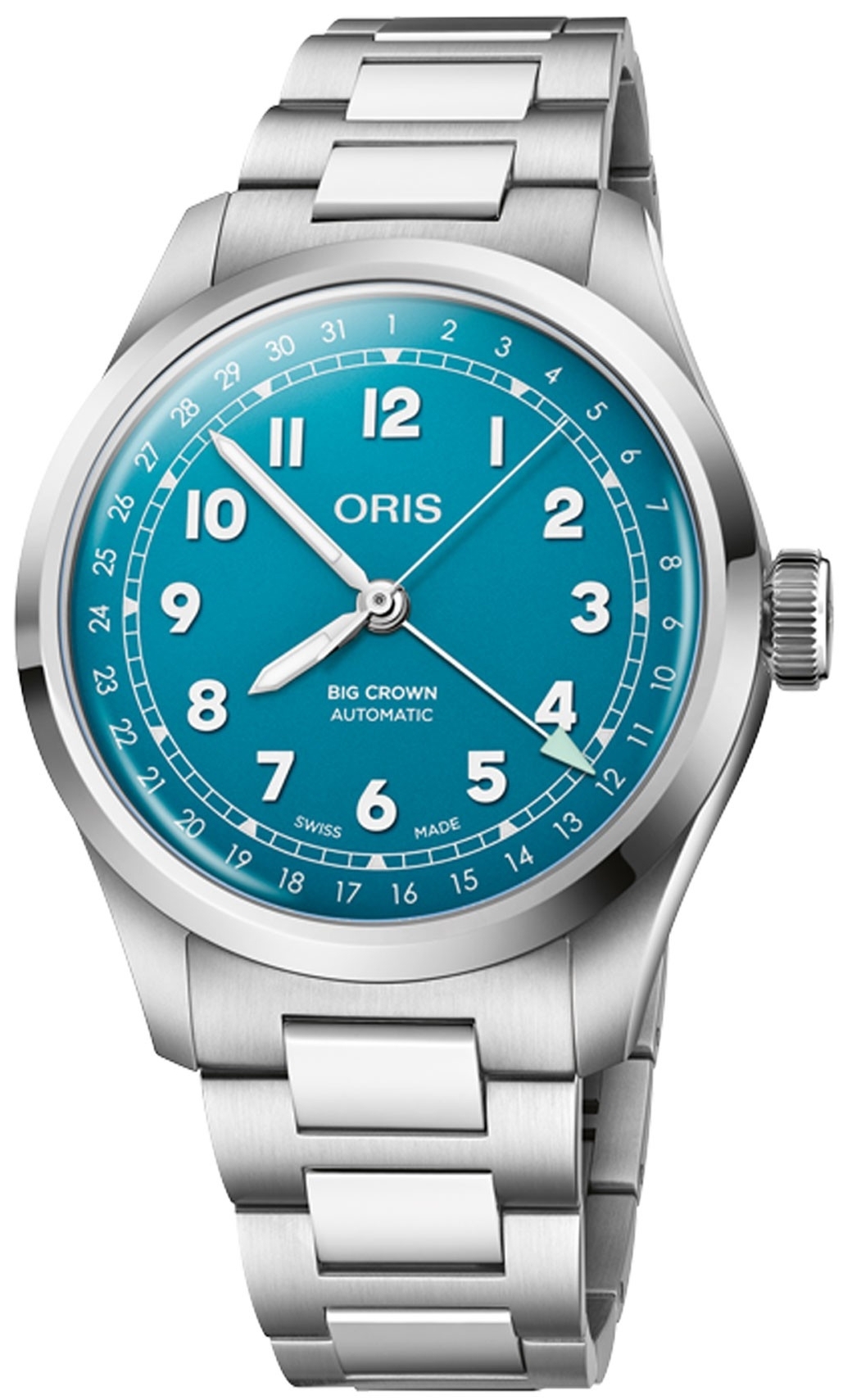 Oris Herreklokke 01 754 7798 4065-07 8 20 06 Big Crown Blå/Stål