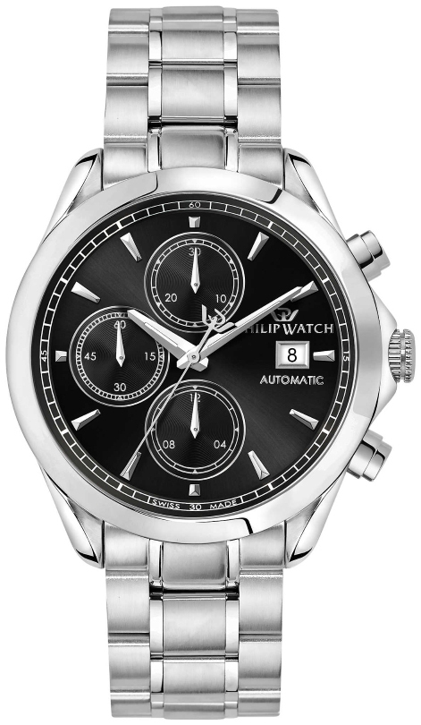 Philip Watch Herreklokke R8223165002 Classic Sort/Stål Ø41 mm