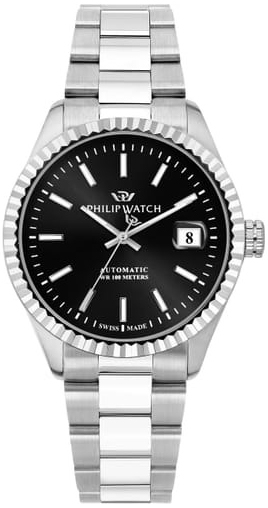 Philip Watch Herreklokke R8223597029 Roma Sort/Stål Ø39 mm