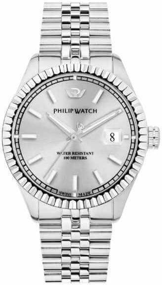 Philip Watch Herreklokke R8253597082 Caribe Sølvfarget/Stål Ø41 mm