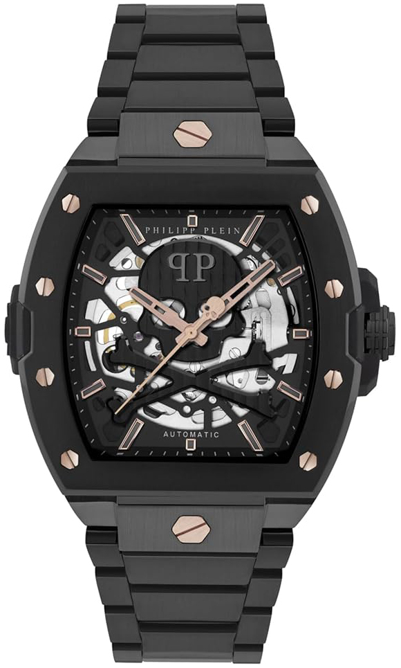 Philipp Plein Herreklokke PWJFA0725 The Skeleton Sort/Stål