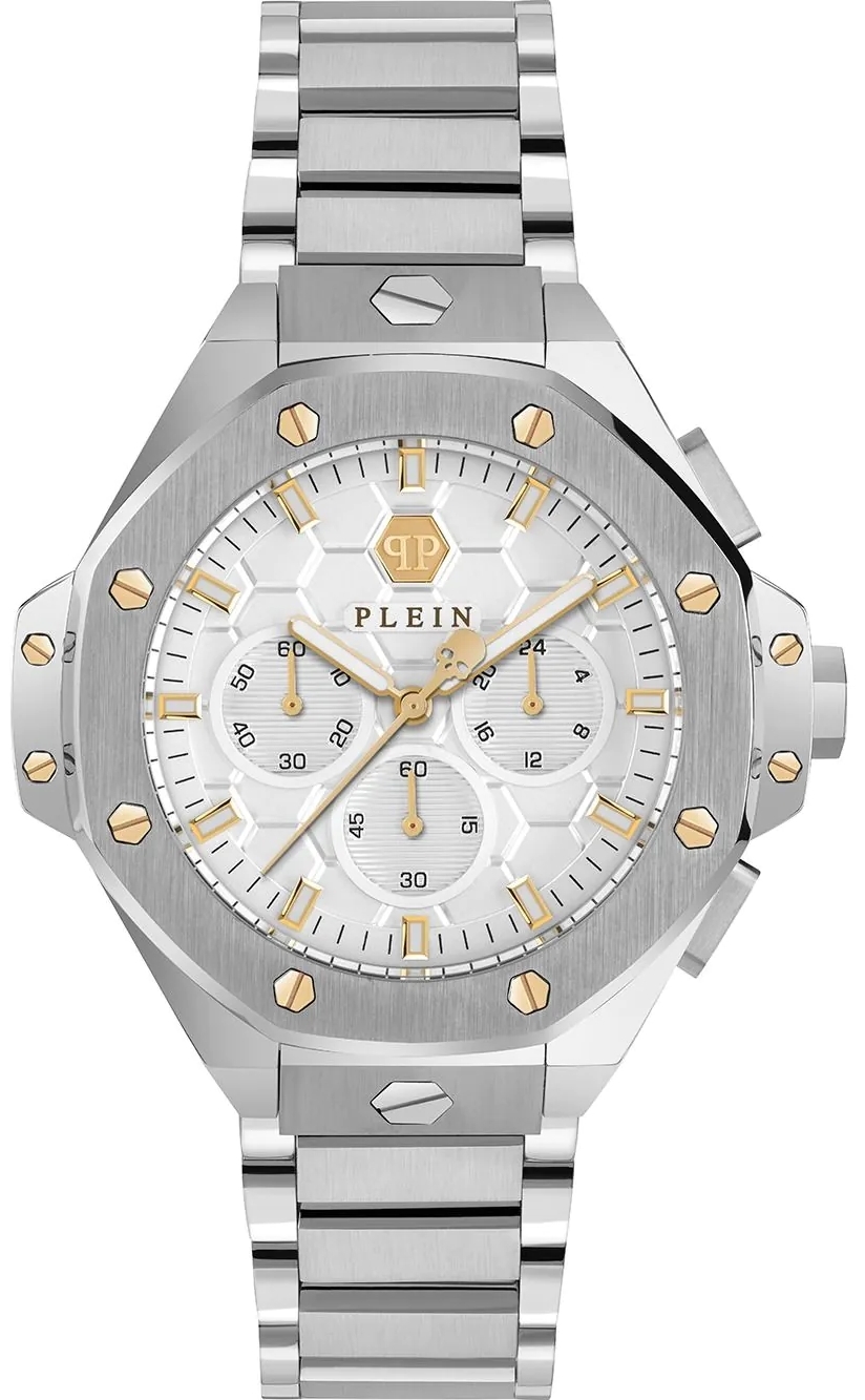 Philipp Plein PWPSA0224 Chrono Royal Sølvfarget/Stål Ø42 mm