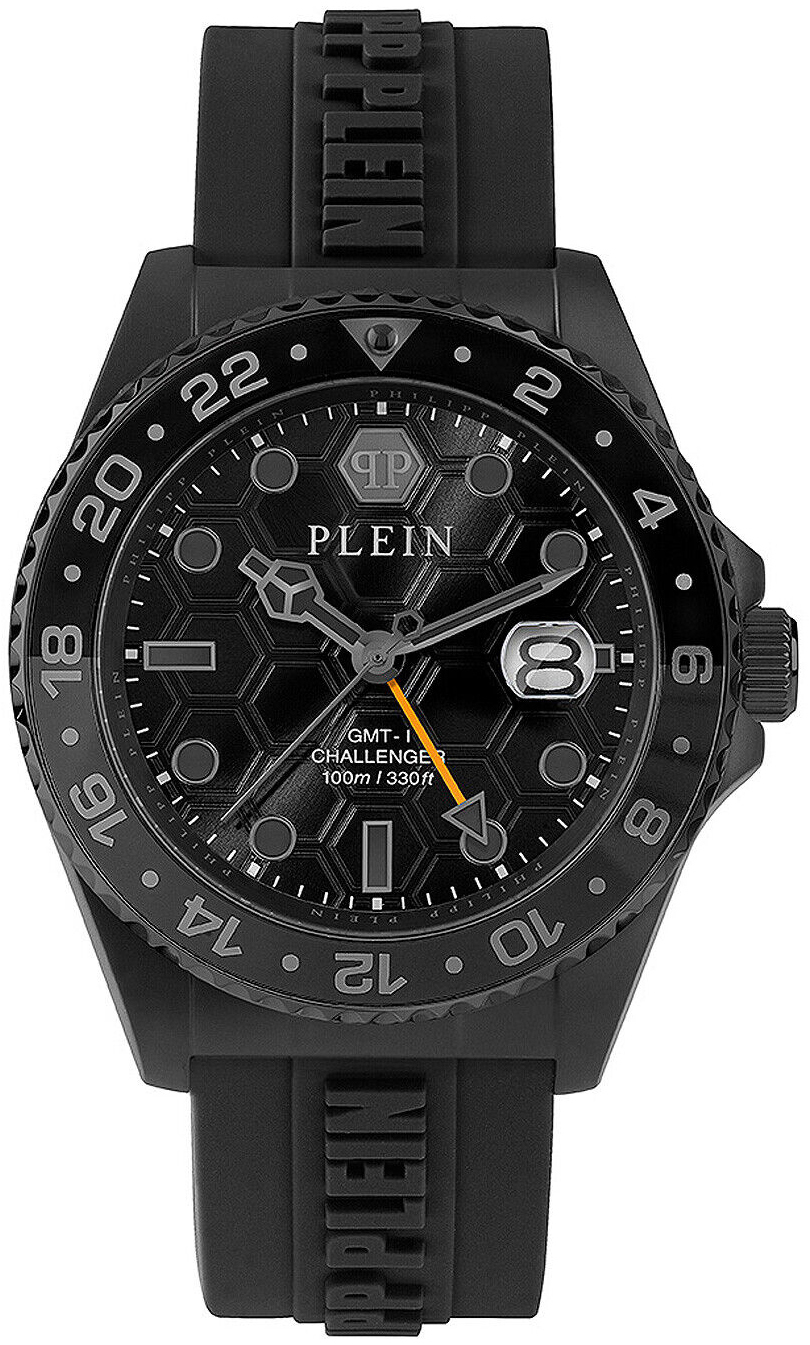 Philipp Plein Herreklokke PWYBA1023 Hyper Sport Grå/Gummi Ø44 mm