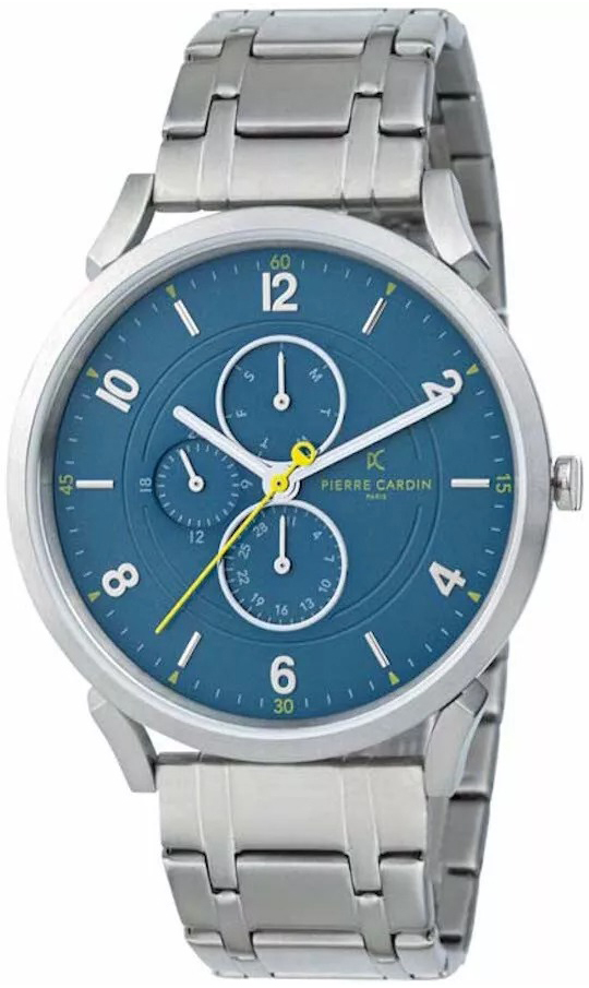 Pierre Cardin Herreklokke CPI.2056 Pigalle Boulevard Blå/Stål Ø44