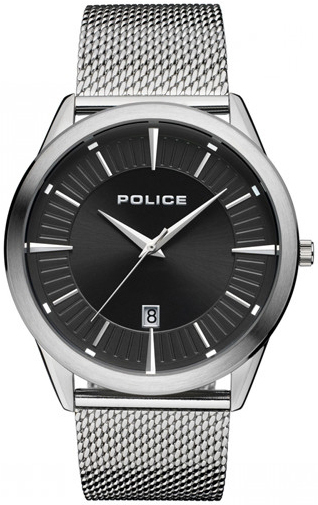 Police Herreklokke P15305JS02M Classic Sort/Stål Ø44 mm