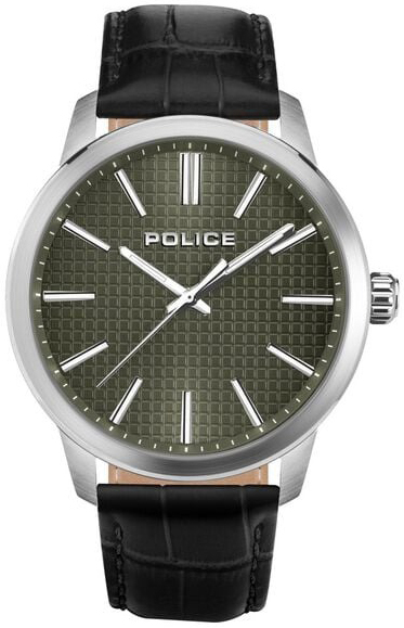 Police Herreklokke PEWJA2207702 Raho Grå/Lær Ø44 mm