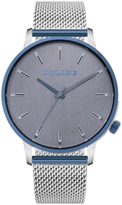 Police Herreklokke PL15923JSTBL.39MM Marmol Grå/Stål Ø42 mm