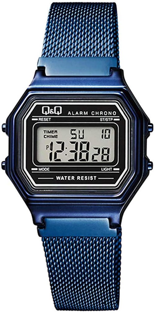 Q&Q M173J031Y Classic LCD/Stål Ø34 mm