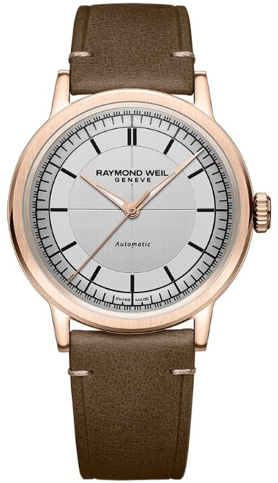 Raymond Weil Herreklokke 2925-PC5-65001 Millesime Sølvfarget/Lær