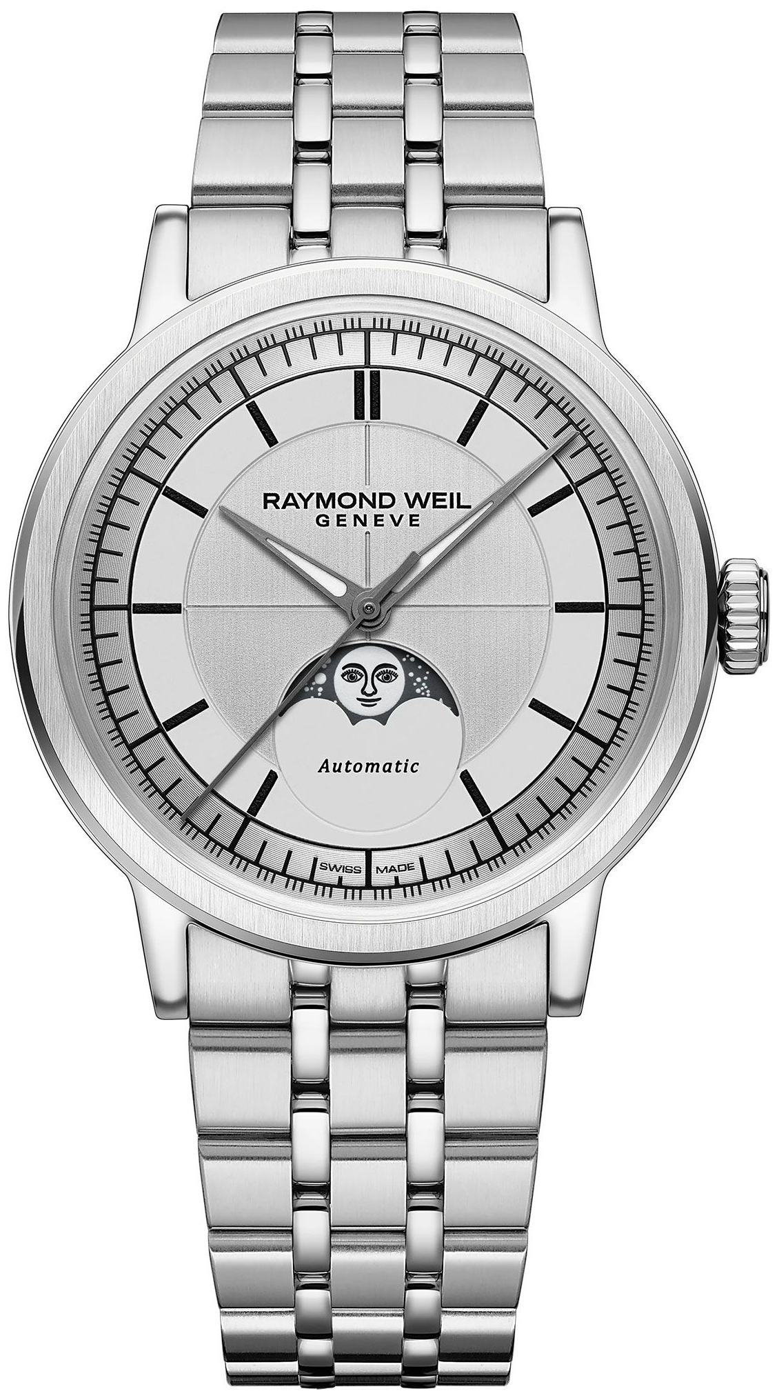 Raymond Weil Herreklokke 2945-ST-65001 Millesime Sølvfarget/Stål