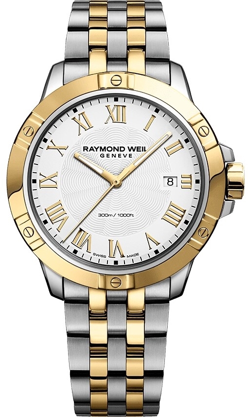 Raymond Weil Herreklokke 8160-STP-00308 Tango Hvit/Stål Ø41 mm