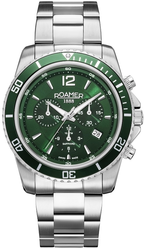 Roamer of Switzerland Herreklokke 862837-41-75-20 Nautic 100 Chrono