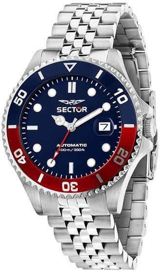 Sector 230 Herreklokke R3223161018 Blå/Stål Ø43 mm