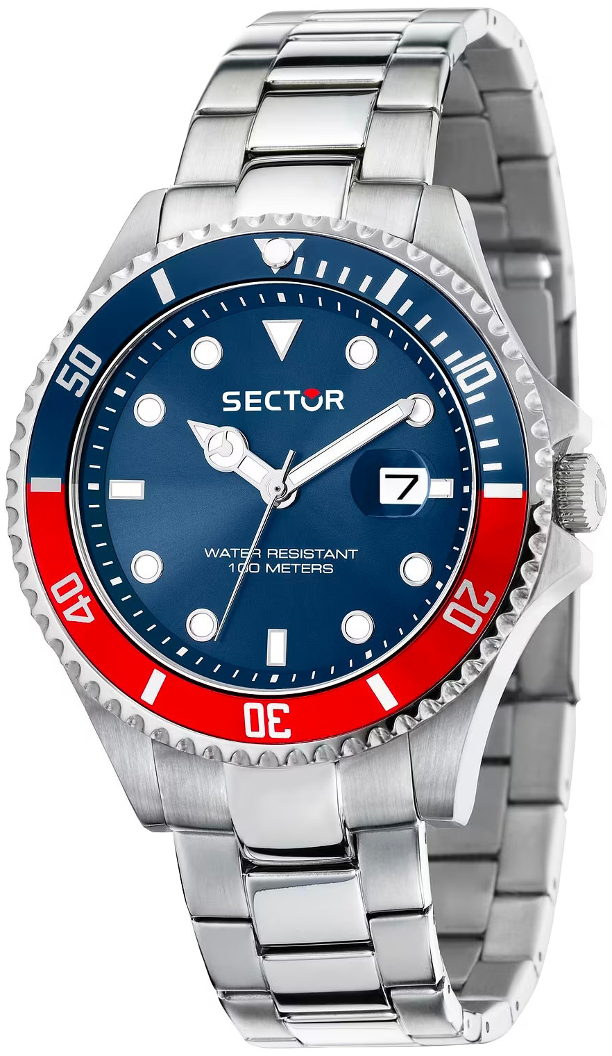 Sector 230 Herreklokke R3253161057 Blå/Stål Ø43 mm