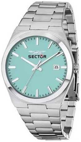 Sector Herreklokke R3253301004 C-300 Turkis/Stål Ø40 mm