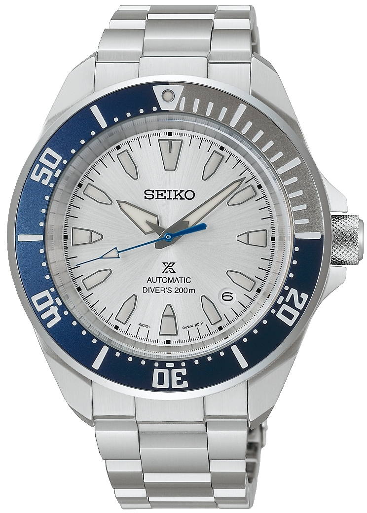 Seiko Herreklokke HBB001K1 Prospex Sølvfarget/Stål Ø41.7 mm
