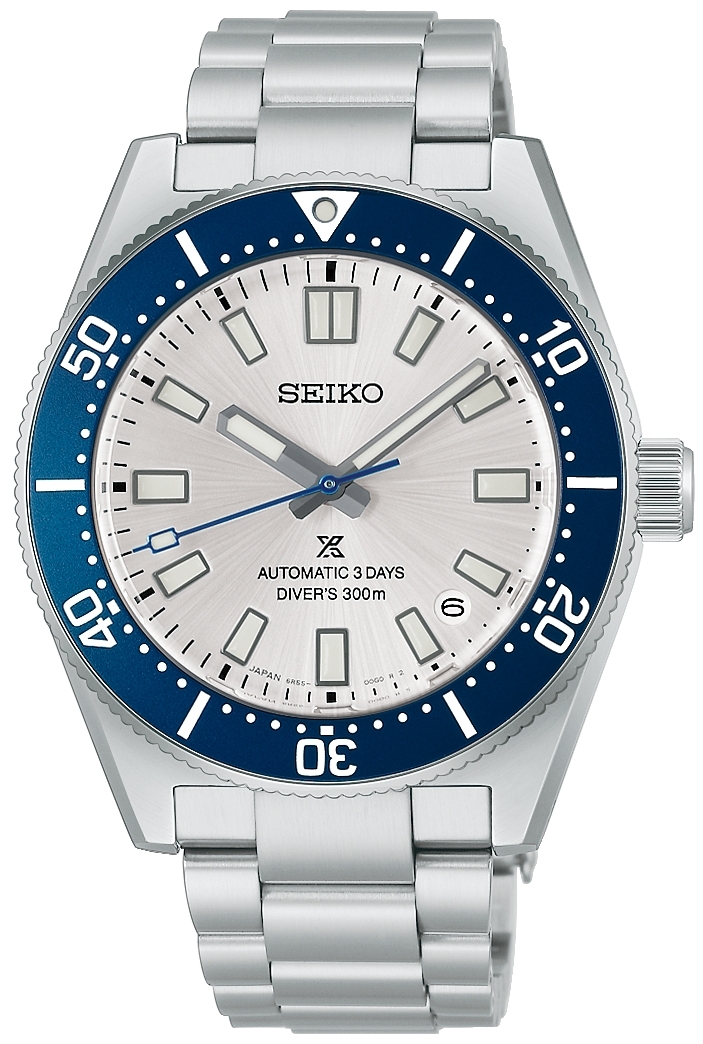 Seiko Herreklokke HBC005J1 Prospex Sølvfarget/Stål Ø40 mm