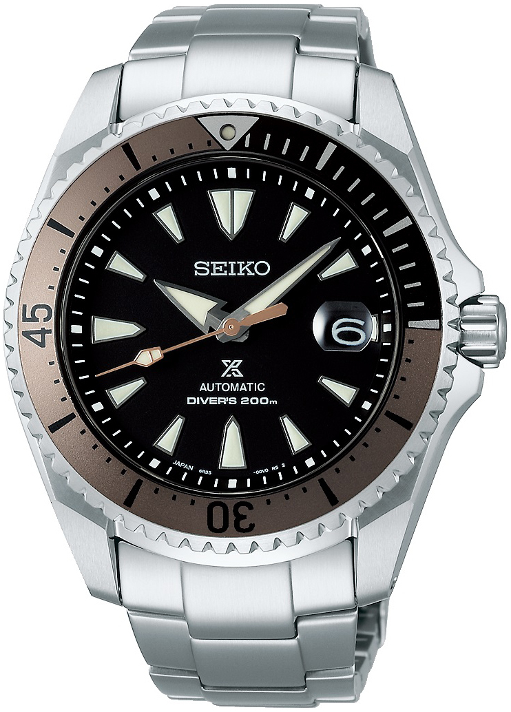 Seiko Herreklokke SPB189J1 Prospex Sort/Titan Ø43.5 mm