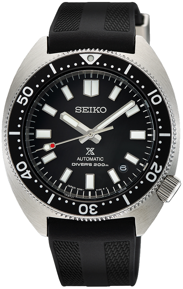 Seiko Herreklokke SPB317J1 Prospex Sort/Gummi Ø41 mm
